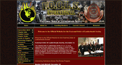 Desktop Screenshot of foolsinternational.com
